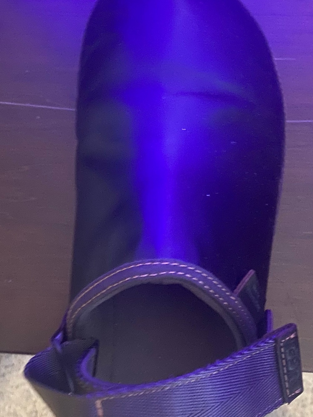 UGG Black Ankle Boot with Strap